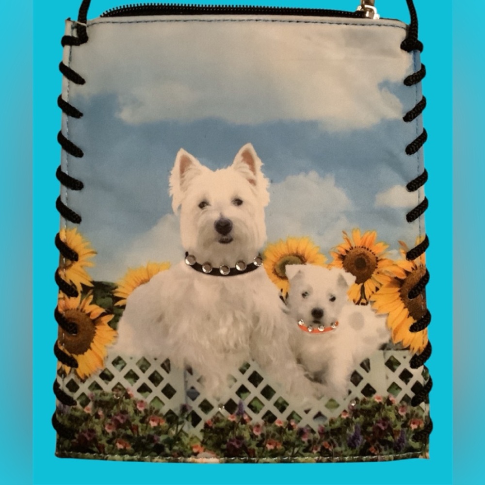 Shoulder bag, Sling Purse, Passport Bag. This adorable bag has retired. NEW